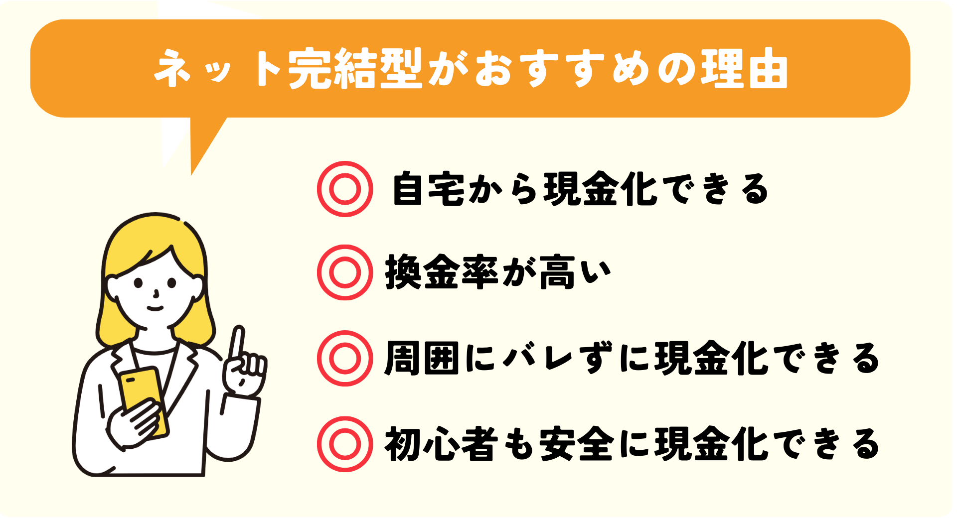 北九州から現金化するならネット完結型が便利！